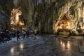 Marble mountains cave : Buddhist pagoda in Huyen Khong cave on Marble Mountain at Da Nang city, Vietnam. Da Nang is biggest city