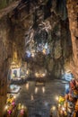 Marble mountains cave in Danang city in Vietnam