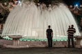 Marble Ornamental Sprinkler Pond near Eyup Mosque Royalty Free Stock Photo