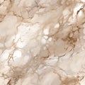 Luminous Glaze: White Marble Backdrop With Brown Waves