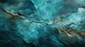 Marble Pattern of Rough Texture Cyan Color Concrete Wall Abstract Background Royalty Free Stock Photo