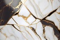 Marble patterned texture background. abstract natural marble black and gold. AI Generative
