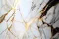 Marble patterned texture background. abstract natural marble black and gold. AI Generative