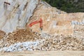 Marble quarry Royalty Free Stock Photo