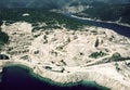 Marble quarry at Pucisca, Brac island Royalty Free Stock Photo