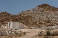 Marble quarry in the south of the small town of Karibib, Erongo, Namibia