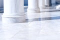 Marble Roman Columns Royalty Free Stock Photo