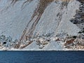 Scree Slope Greek Island Marble Quarry