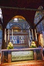 Interior of Saint Mark`s Basilica Venice Italy Royalty Free Stock Photo