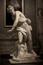 Marble sculpture David by Gian Lorenzo Bernini