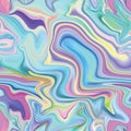 Marble seamless pattern in neon brightful colors. Royalty Free Stock Photo