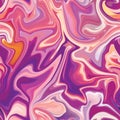 Marble seamless pattern in neon brightful colors. Royalty Free Stock Photo