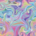 Marble seamless pattern in neon brightful colors. Royalty Free Stock Photo