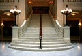 Marble staircase Royalty Free Stock Photo