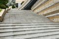 Marble staircase and building local