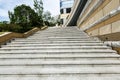 Marble staircase and building local