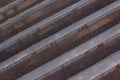 Marble stairs. Diagonal lines. Abstraction. From big to small stripes. Royalty Free Stock Photo