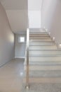 Marble stairs in storey house