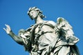 Marble statue of angel, Italy Royalty Free Stock Photo