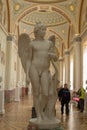 Marble statue of Angel at Russian Hermitage