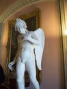 Marble Statue in Bodelwyddan Castle North Wales Royalty Free Stock Photo