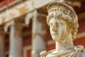 Marble statue of a classical figure Royalty Free Stock Photo