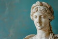 Marble statue of a classical figure Royalty Free Stock Photo