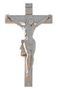 Marble statue of the crucifixion of Jesus