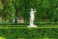 Marble statue of Dancer in Pavlovsk park Russia