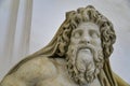 Marble statue in Naples National Archaeological Museum. Royalty Free Stock Photo