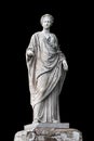 Marble statue of roman Ceres or greek Demeter