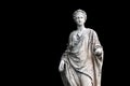 Marble statue of roman Ceres or greek Demeter Royalty Free Stock Photo