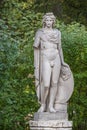 Marble statue of Apollo in Pavlovsk, Russia Royalty Free Stock Photo