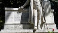 Marble statue of the Roman poet Giuseppe Gioachino Belli