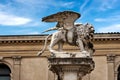 Winged Lion of Saint Mark - Piazza dei Signori Padua Veneto Italy