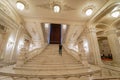 Marble steps inside Ceausescu Palace