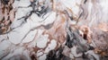 marble stone with rose gold details abstract background