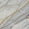 Marble surface featuring a pale gray background with finely distributed, subtle black Royalty Free Stock Photo