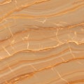 Marble surface with parallel bands of warm beige, orange, and soft brown hues. The fi Royalty Free Stock Photo