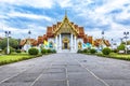 Marble Temple, Bangkok Royalty Free Stock Photo