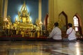 The Marble Temple sanctuary, Bangkok, Thailand