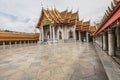 he Marble Temple, Wat Benchamabopit Dusitvanaram in Bangkok, Thailand Royalty Free Stock Photo