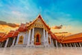 The Marble Temple, Wat Benchamabopit Dusitvanaram in Bangkok