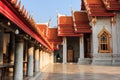 The Marble Temple, Wat Benchamabopit Dusitvanaram in Thailand