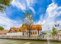 The Marble Temple Wat Benchamabopit Royalty Free Stock Photo