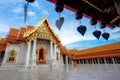 The Marble Temple, Wat Benchamabopitr Dusitvanaram Bangkok Thailand, the Marble Temple