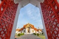 The Marble Temple, Wat Benchamabopitr Dusitvanaram, Bangkok, Thailand