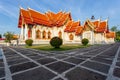 The Marble Temple, Wat Benchamabopitr Dusitvanaram, Bangkok, Thailand