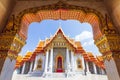 The Marble Temple, Wat Benchamabopitr Dusitvanaram. Most populars attraction for Thai and foreigner traveller.
