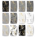 Marble texture cards background, set